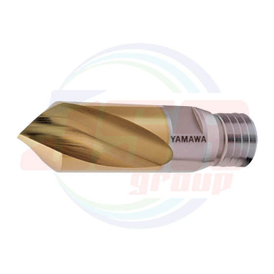 JO-NCSD V 10X90º (JVCS-D010Q) | Joint- NC Starting Drills for Chamfering 90°, Coated | YAMAWA