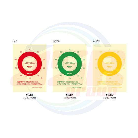 Limit Stickers | MITUTOYO