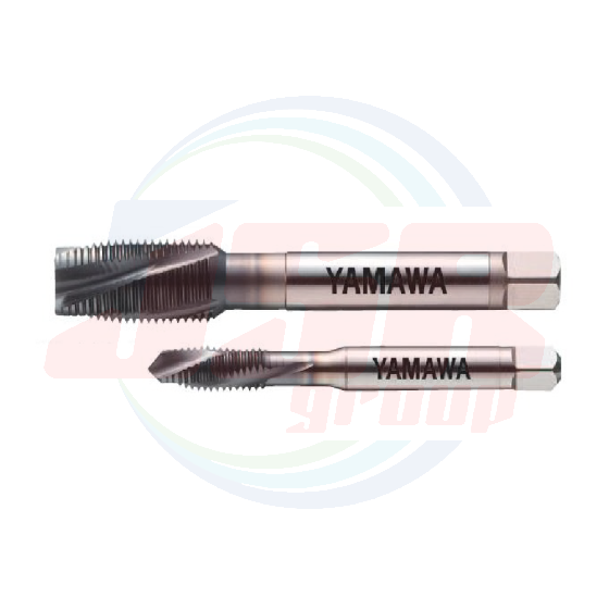 MHSL-J  (Metric Threads) | Spiral Fluted Taps for Carbon Steels of Medium Hardness, Through Hole Use (with LH Spiral Flutes) JIS | YAMAWA