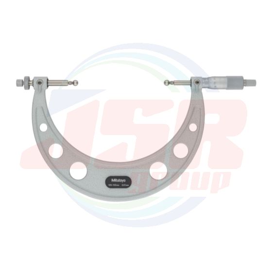 124-178 | Gear Tooth Micrometers SERIES 124 — Interchangeable Ball Anvil/Spindle Tip Type | MITUTOYO
