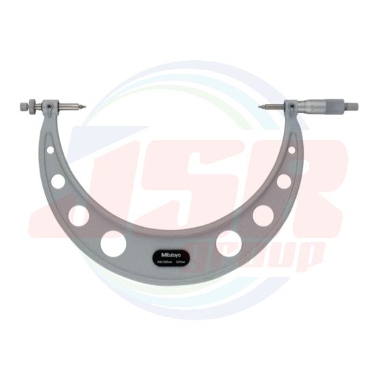 124-181 | Gear Tooth Micrometers SERIES 124 — Interchangeable Ball Anvil/Spindle Tip Type | MITUTOYO