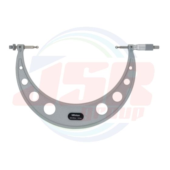 124-182 | Gear Tooth Micrometers SERIES 124 — Interchangeable Ball Anvil/Spindle Tip Type | MITUTOYO