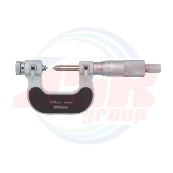 126-125 | Screw Thread Micrometers — Interchangeable Anvil/Spindle Tip Type | MITUTOYO