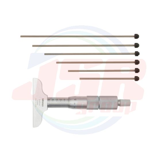 129-112 | Depth Micrometer SERIES 129 — Interchangeable Rod Type | MITUTOYO