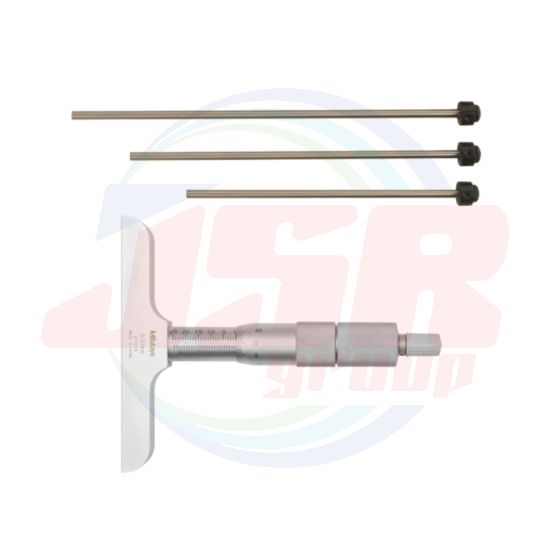 129-114 | Depth Micrometer SERIES 129 — Interchangeable Rod Type | MITUTOYO