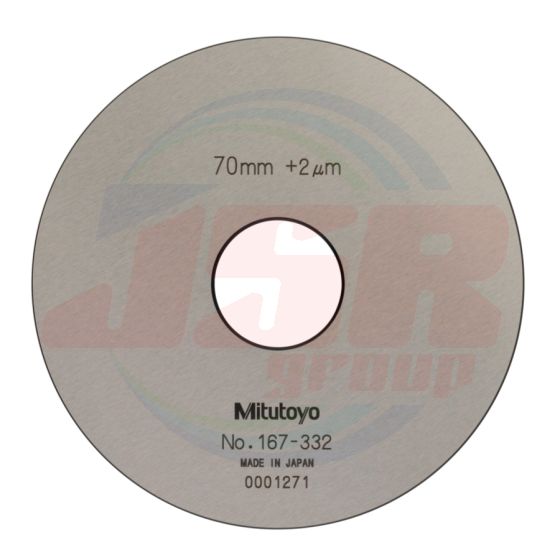 167-332 | Setting Standards for V-anvil Micrometers SERIES 167 | MITUTOYO