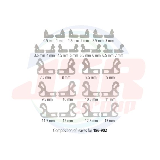 186-902 | Radius Gages SERIES 186 | MITUTOYO