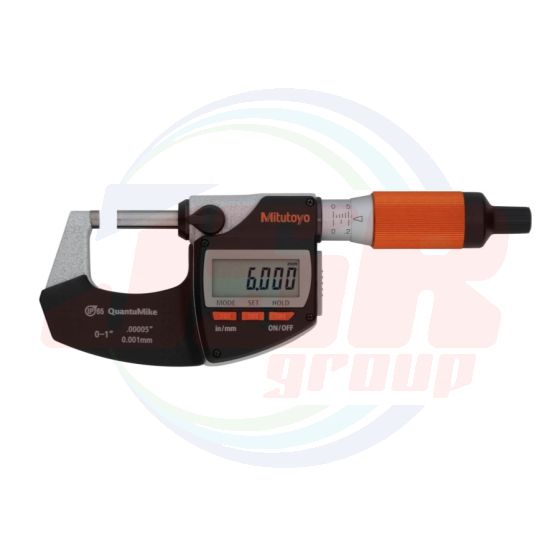 293-180-40 | High-speed and High-accuracy Digimatic Micrometer QuantuMike SERIES 293 — IP65 Micrometer with 2 mm/rev Spindle Feed | MITUTOYO