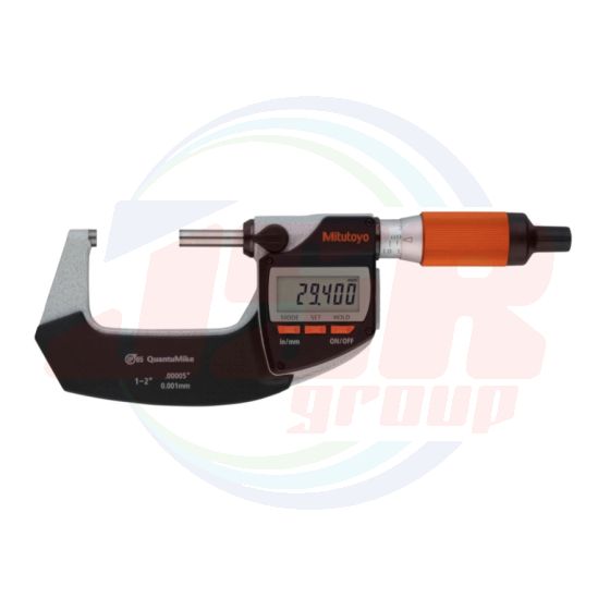293-181-40 | High-speed and High-accuracy Digimatic Micrometer QuantuMike SERIES 293 — IP65 Micrometer with 2 mm/rev Spindle Feed | MITUTOYO