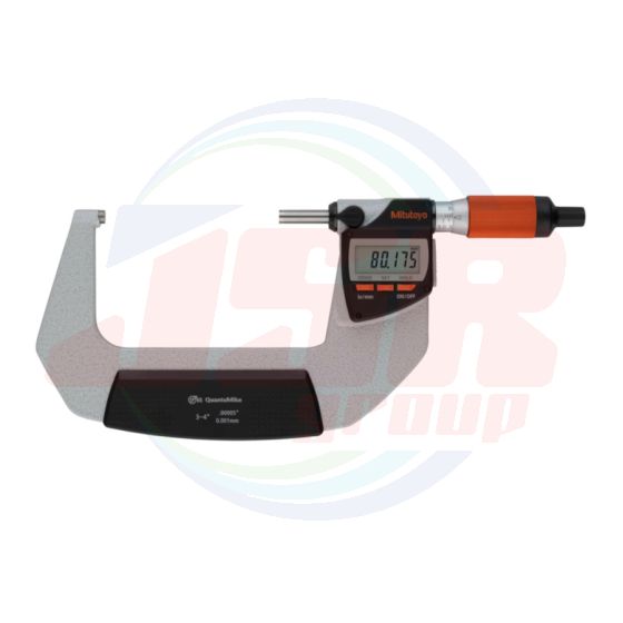 293-183-40 | High-speed and High-accuracy Digimatic Micrometer QuantuMike SERIES 293 — IP65 Micrometer with 2 mm/rev Spindle Feed | MITUTOYO