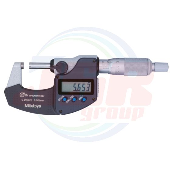 293-240-30 |Coolant Proof Micrometers SERIES 293 — IP65 Digimatic Micrometer (Without SPC data output) | MITUTOYO