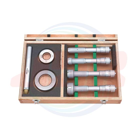 Holtest (Type II) SERIES 368 — Three-point Bore Micrometers - Non-interchangeable Head Sets | MITUTOYO