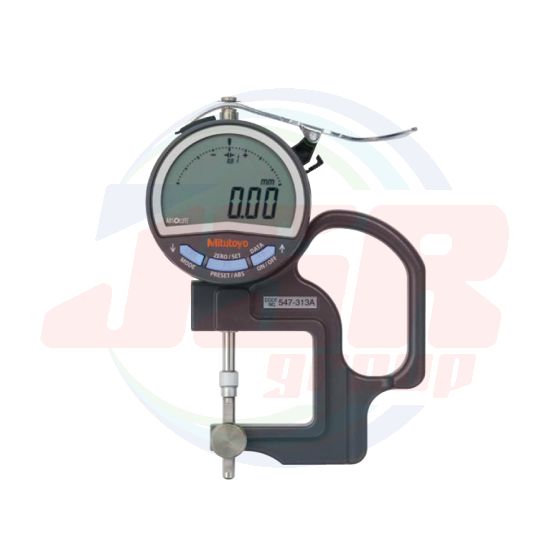 Lens thickness measurement | MITUTOYO