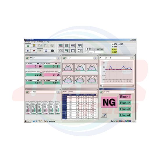 SENSORPAK | Measurement data acquisition software for EH | MITUTOYO