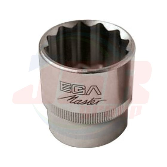 38404 | MM - 12 PT STANDARD INOX  25mm - 1/4" SOCKET WRENCHES | EGA MASTER