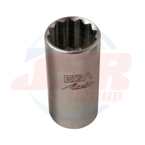  MM - 12 PT LONG PATTERN INOX - 1/2" SOCKET WRENCHES | EGA MASTER