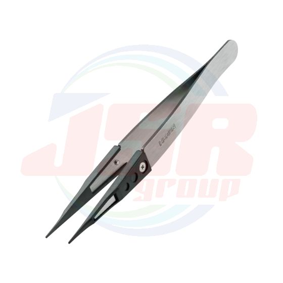 P-646-D | ESD CERAMIC TIP TWEEZERS | HOZAN
