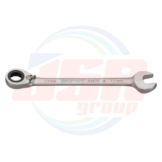 34610 | REVERS GEAR WRENCH SATIN FINISH | SIGNET