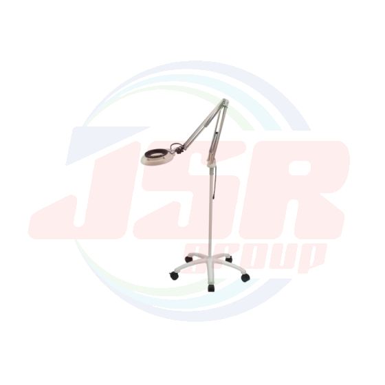 SKKL-FL | LED Illuminated Magnifier (free-arm + illuminated magnifier with caster stand) - SKKL Series | OTSUKA