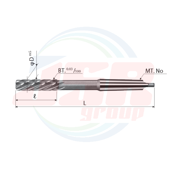 SSRT420 | SPEED REAMER WITH MORSE TAPER SHANK | Okazaki
