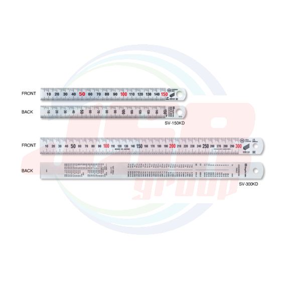 STAINLESS STEEL RULER KAIDAN (SATIN) | SK NIIGATASEIKI