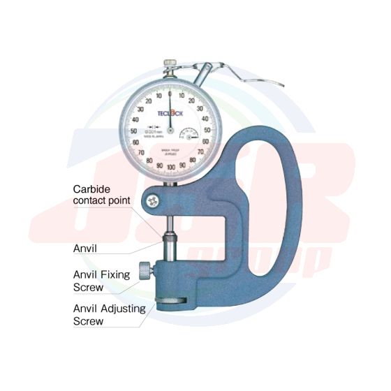 SM-1201 Series : Dial Thickness Gauge | TECLOCK