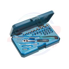 11739-1 | 1/4” 31PCS SOCKET SET (ERGO HANDLE RATCHET) | SIGNET