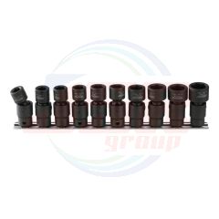 22391 | 3/8” 10 PCS. IMPACT SOCKET SET 10-19 MM | SIGNET