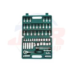12756-1 | 3/8” 52PCS MM SOCKET SET W/ERGO RATCHET| SIGNET