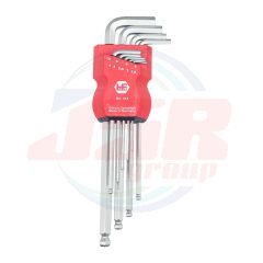 414-190-14 | SERIES 414 - HEXAGON KEY WRENCHES WITH BALLPOINT FABLIX® HOLDER • EXTRA LONG, CV-STEEL | HAFU
