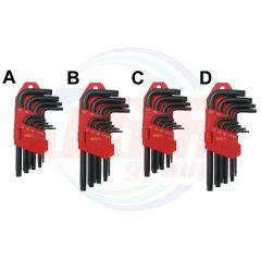 KIT OF HEXAGONAL KEY WRENCHES TORX® | EGA MASTER