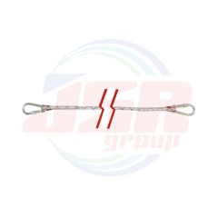 66105 | Climbing rope carabiner lanyard ANTIDROP TOOLS 500mm| EGA MASTER