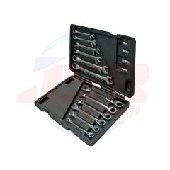 69869 | MASTERGEAR COMBINATION RATCHET WRENCH SET (MM) | EGA MASTER