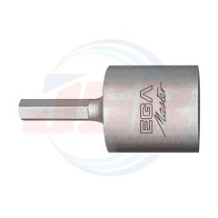 SOCKET BIT 1/2" HEXAGONAL NON-MAGNETIC TITANIUM | EGA MASTER