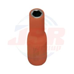 mm - SOCKET WRENCH 1/2" LONG SERIE 6 EDGES 1000 V | EGA MASTER