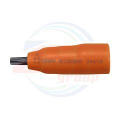 Torx®* SOCKET BITS 1/4” SOCKET WRENCHES 1/4” 1000V 55mm | EGA MASTER