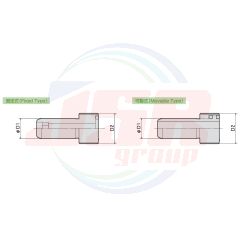SHO-CLPF | (HSK SHANK) COOLANT PIPE - MOVABLE TYPE | SHOWA TOOL