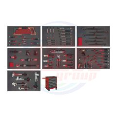 AD500357 | ANTIDROP TOOLS SETS 58 PIECES INCHES ANTIDROP TOOLS | EGA MASTER