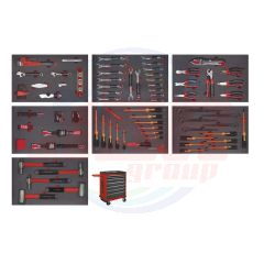 AD500367 | ANTIDROP TOOLS SETS 73 PIECES ANTIDROP TOOLS | EGA MASTER
