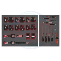 AD500817 | Tray antidrop tools set 50039 ANTIDROP TOOLS | EGA MASTER