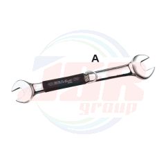 INCH - OPEN-END WRENCH MIRROR POLISHED CHROME PLATING DIN 3110 ANTIDROP ACO ANTIDROP TOOLS| EGA MASTER