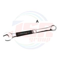  INCH - COMBINATION WRENCH MIRROR POLISHED CHROME PLATING DIN 3113 ANTIDROP ACO ANTIDROP TOOLS | EGA MASTER