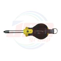 SCREWDRIVER STUBBY POZIDRIV® MASTERTORK DIN 5262 EGA ANTIDROP ACO ANTIDROP TOOLS | EGA MASTER