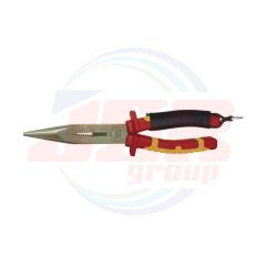 LONG NOSE PLIER TITACROM® BIMAT 1000 V ANTIDROP ACO ANTIDROP TOOLS | EGA MASTER