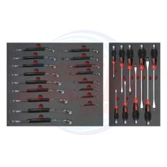 AD500687 | Tray antidrop tools set 50038 ANTIDROP TOOLS | EGA MASTER