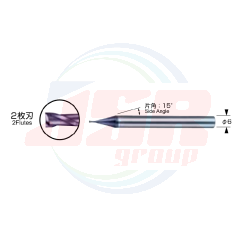 HYPS-C | CARBIDE SQUARE END MILL | MOLDINO