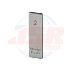 Individual Metric Rectangular Gauge Blocks - Tungsten carbide - Grade 2 - Inspection Certificate | MITUTOYO