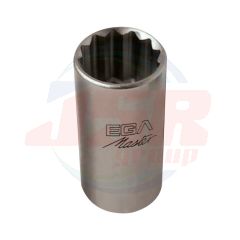 MM - 12 PT LONG PATTERN INOX 50mm - 1/4" SOCKET WRENCHES | EGA MASTER