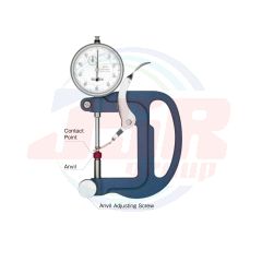 SM-130 Series : Dial Thickness Gauge | TECLOCK