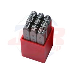 REVERSED NUMBER STEEL STAMPS  (YC-606) | YOUNG CYCLE